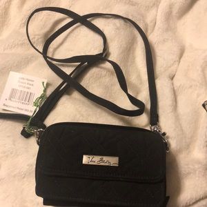 NWT Vera Bradley Little Hipster Classic Black